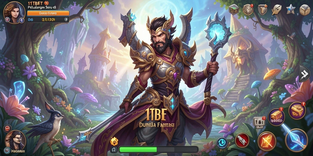 Tampilan gameplay 11TBET yang menampilkan aksi petualangan seru.