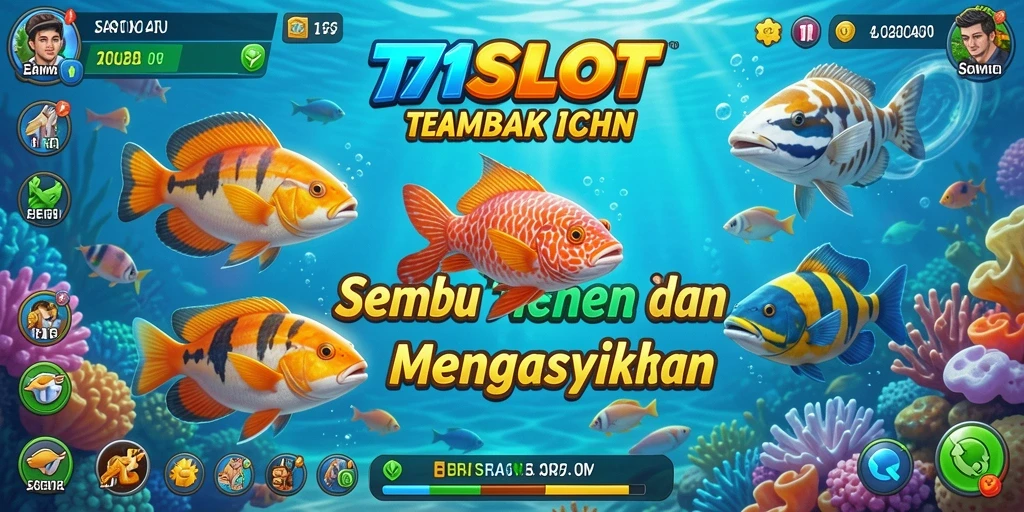 Gameplay seru saat menembak ikan di 171SLOT.