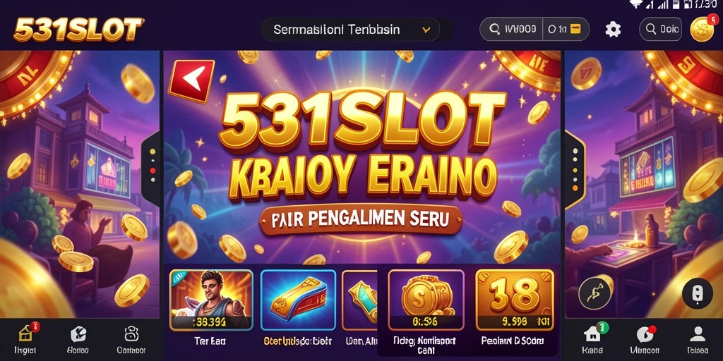 Screenshot gameplay <strong>531SLOT</strong> menampilkan pengalaman kasino yang mendebarkan.