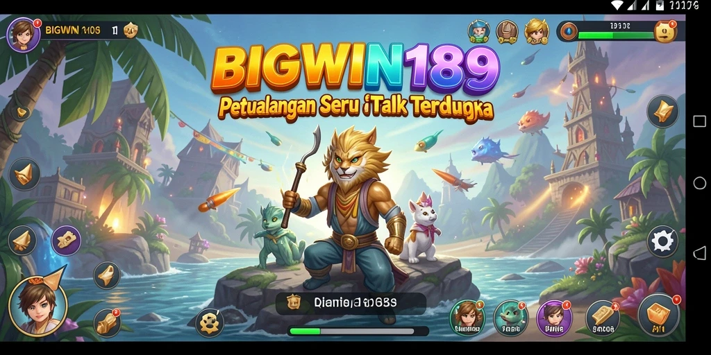 Tampilan gameplay seru dari BIGWIN189 saat menjelajahi dunia petualangan.