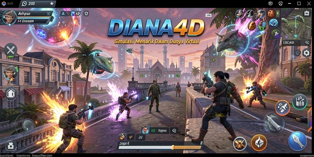 Gameplay menarik dari DIANA4D dengan grafik memukau.