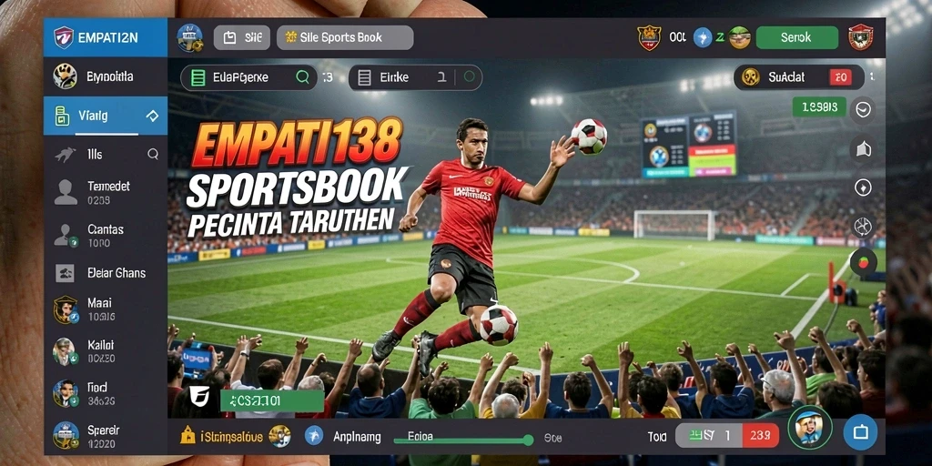 Tampilan gameplay sportsbook yang menarik dan interaktif di EMPATI138.