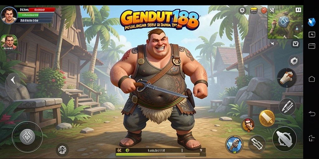 Screenshot GENDUT188 menampilkan aksi seru dalam gameplay TPS.