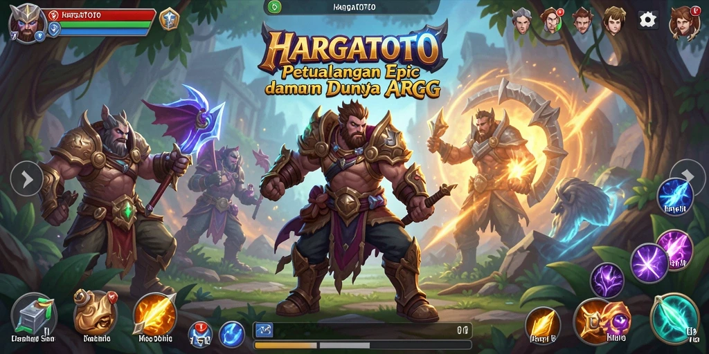Gameplay HARGATOTO yang seru dan mendebarkan di dunia ARPG.