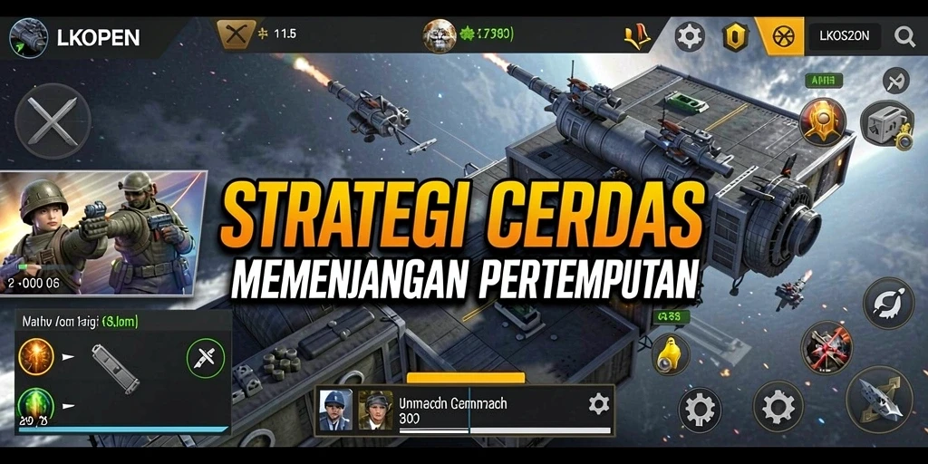 Tampilan gameplay LKOPEN yang menegangkan dan penuh strategi.