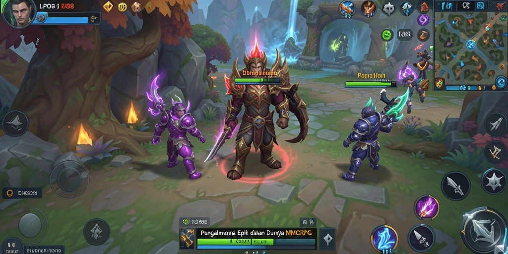 Tampilan gameplay LPO88 yang menarik dan interaktif dalam dunia MMORPG.