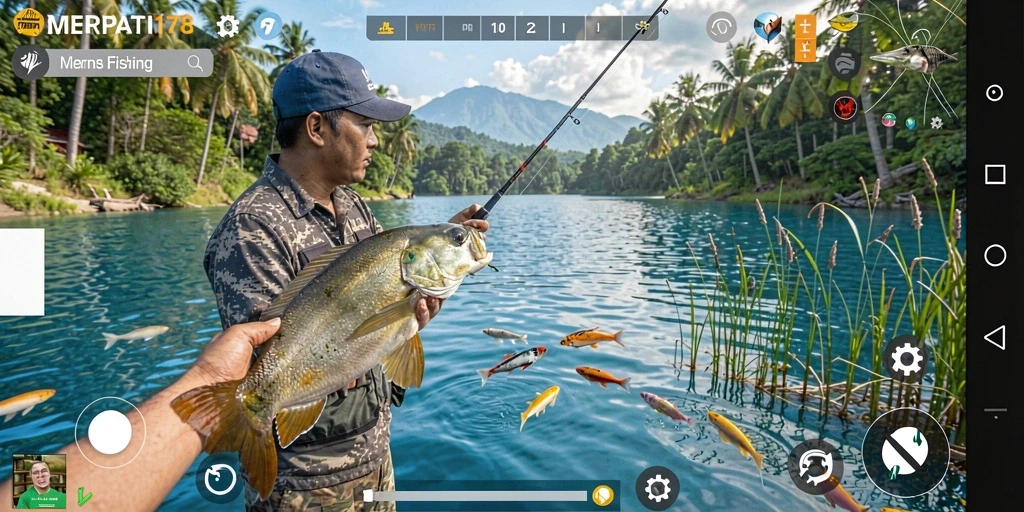 Tangkapan ikan yang mengesankan dalam gameplay MERPATI178.