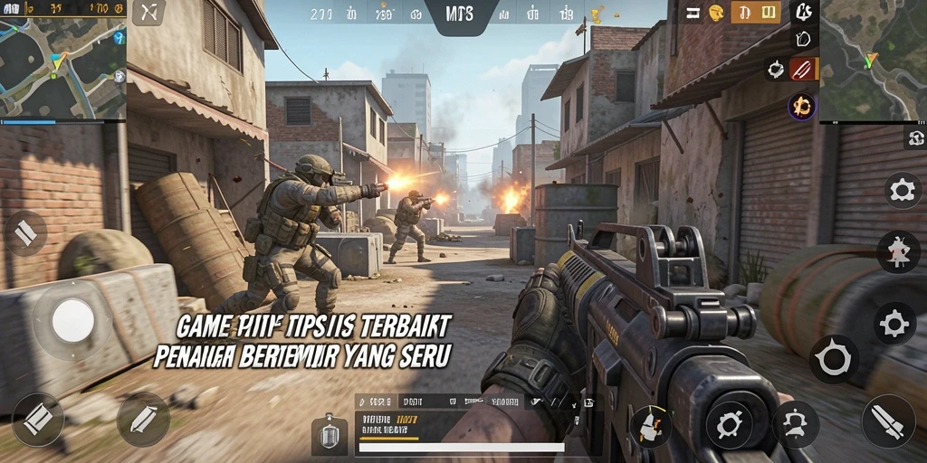 Screenshot MPO1221 menampilkan aksi seru dalam pertempuran TPS.