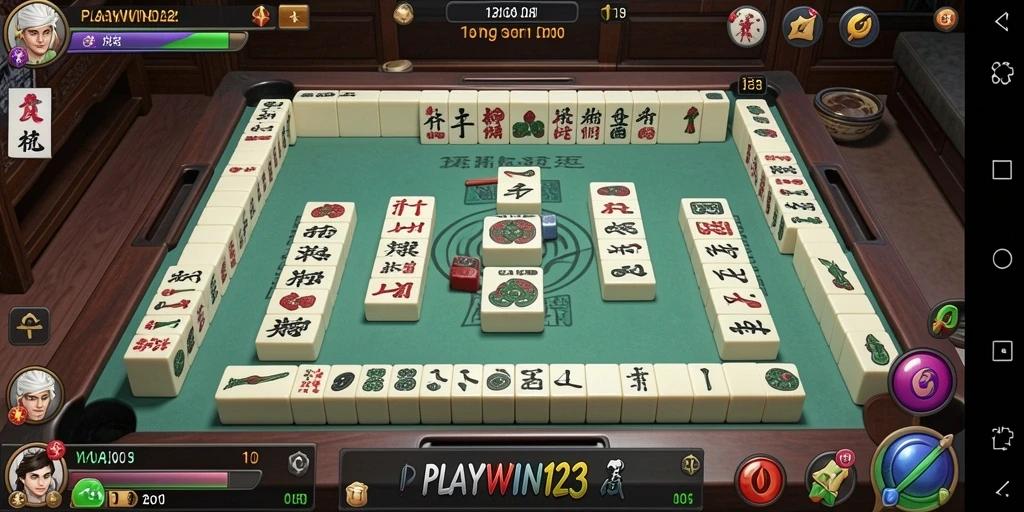 Tampilan gameplay seru di PLAYWIN123 yang penuh warna.