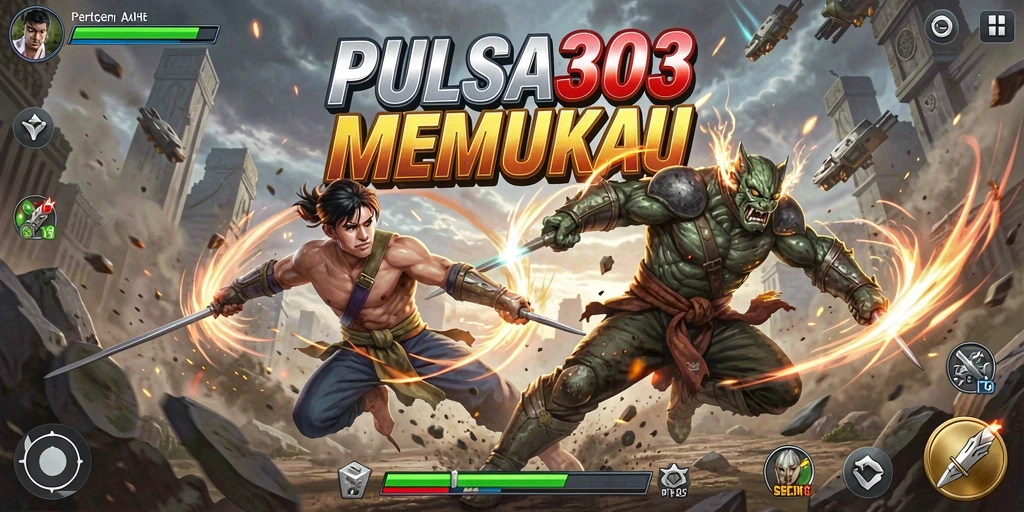 Tangkapan layar utama PULSA303 menampilkan aksi pertarungan yang seru dan mendebarkan.