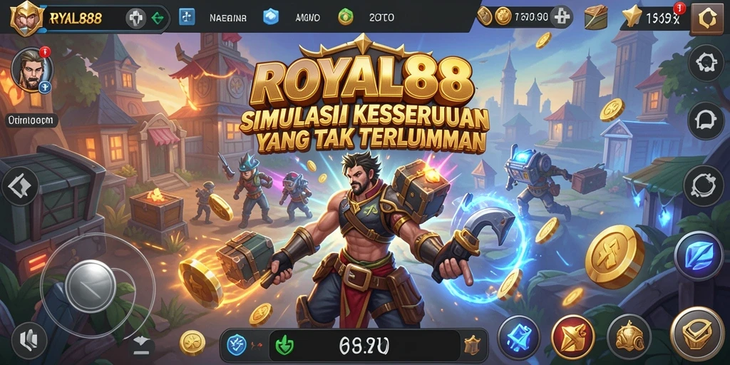 Tampilan gameplay menarik dari ROYAL88 yang penuh petualangan.