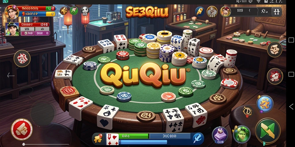 Tampilan gameplay SE328 QiuQiu yang menarik dan seru.