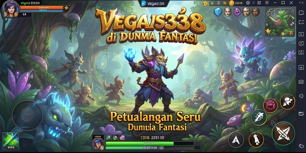 Tampilan gameplay yang mendebarkan di VEGAS338 dengan pemandangan menakjubkan.