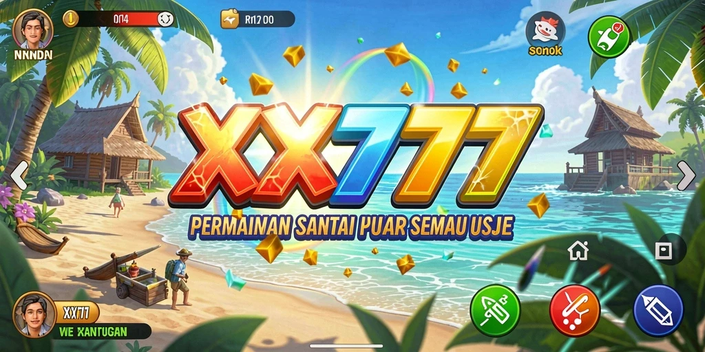 Tampilan gameplay yang seru dari XXX777 dengan grafik menarik.