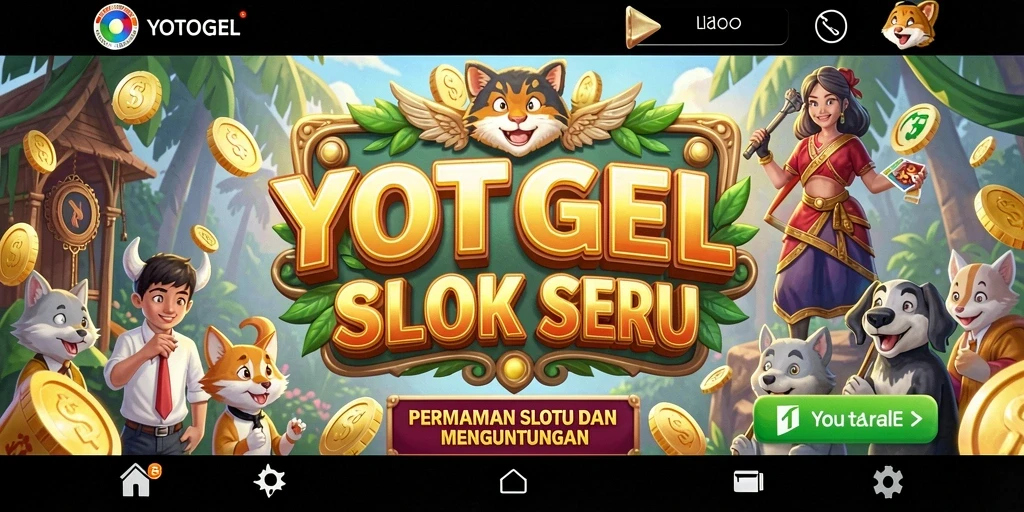 Tampilan gameplay YOTOGEL yang menarik saat bermain Slot.